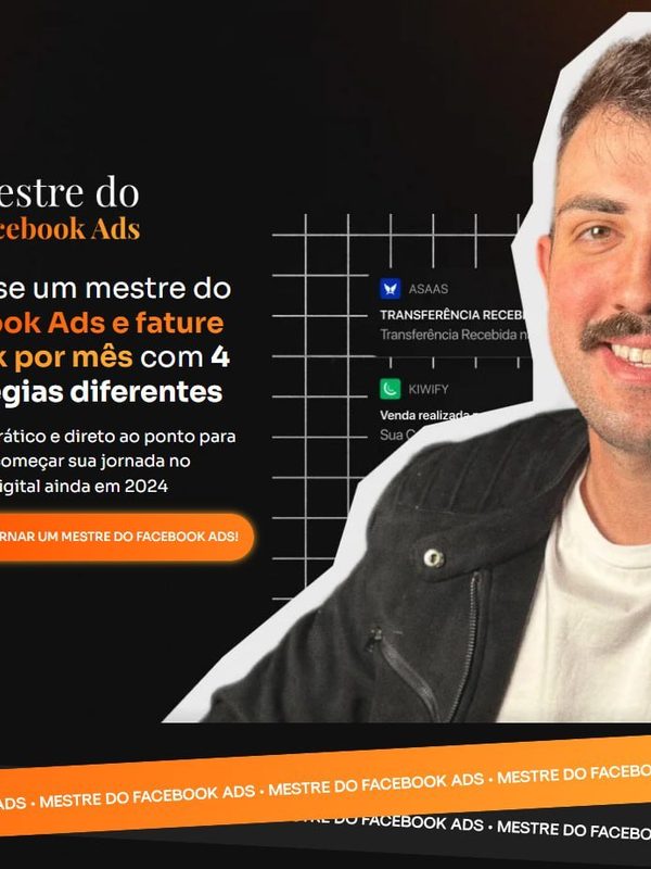 Capa do curso Mestre do Facebook Ads - Matheus Bessan