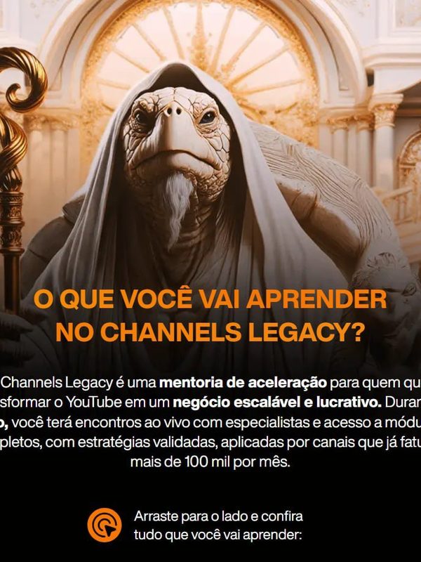 Capa do curso Channels Club Legacy - Cassiano